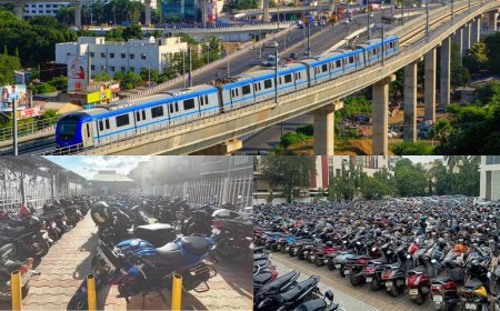 மெட்ரோ ட்ரெயின்ல போறீங்களா.. பார்க்கிங் கட்டணம் உயர்வு.. மே 1 முதல் புது ரூல்ஸ் 