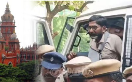 சவுக்கு சங்கர் உயிருக்கு ஆபத்து.. தாய் வைத்த கோரிக்கை.. சென்னை ஹைகோர்ட் புது உத்தரவு!