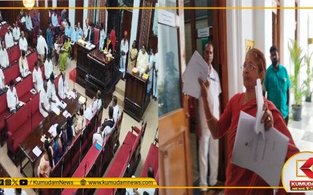 நீதிபதி சந்துரு அறிக்கையை கிழித்து எறிந்த பாஜக கவுன்சிலர் உமா ஆனந்தன்.. அதிர்ந்த சென்னை மாநகராட்சி