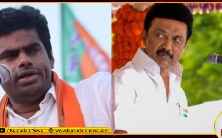 'மணல் கொள்ளை'... திமுக அரசு நிறைவேற்றிய ஒரே வாக்குறுதி... புட்டு புட்டு வைத்த அண்ணாமலை!