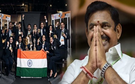 சர்வதேச செஸ் ஒலிம்பியாட் போட்டியில் தங்கம் - இந்திய அணியினருக்கு இபிஎஸ் வாழ்த்து